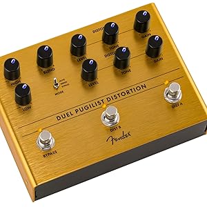 【新品】Fender PUGILIST DISTORTION PEDAL Amazon.com: Fender Pugilist Distortion Pedal : Musical
