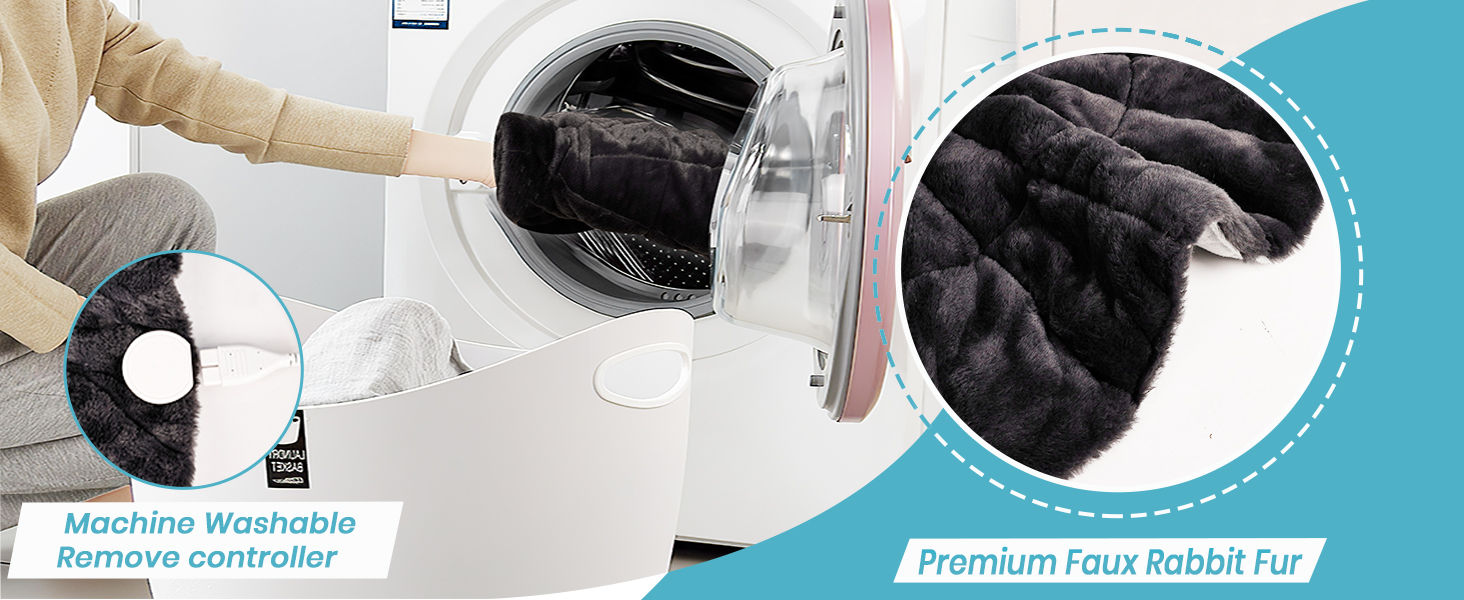 weighted heating pad