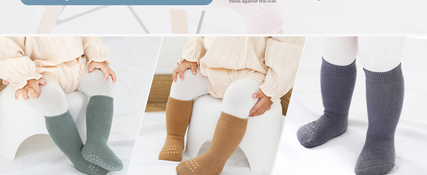 Baby Warm Non Slip Grip Socks