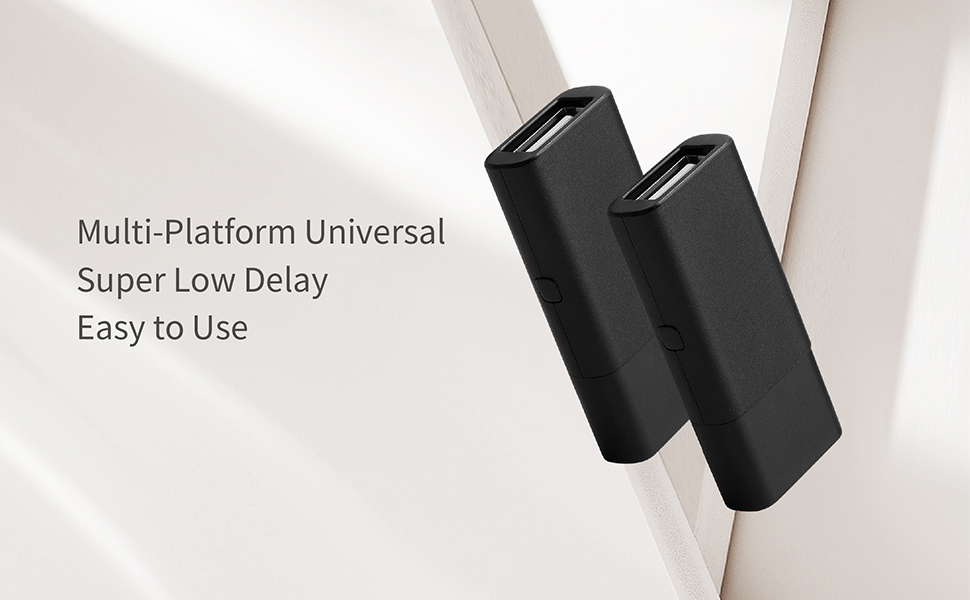 GuliKit Goku Wireless Adapter, Wireless Controller Bluetooth Adapter Compatible with