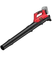 Cordless Leaf Blower for Milwaukee 18V Battery, 450CPM Electric Leaf Blower with 130MPH, Copper M...