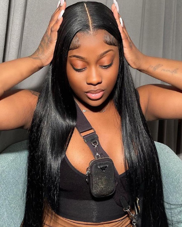 Lace Front Wigs Human Hair Straight Wigs for Black Women