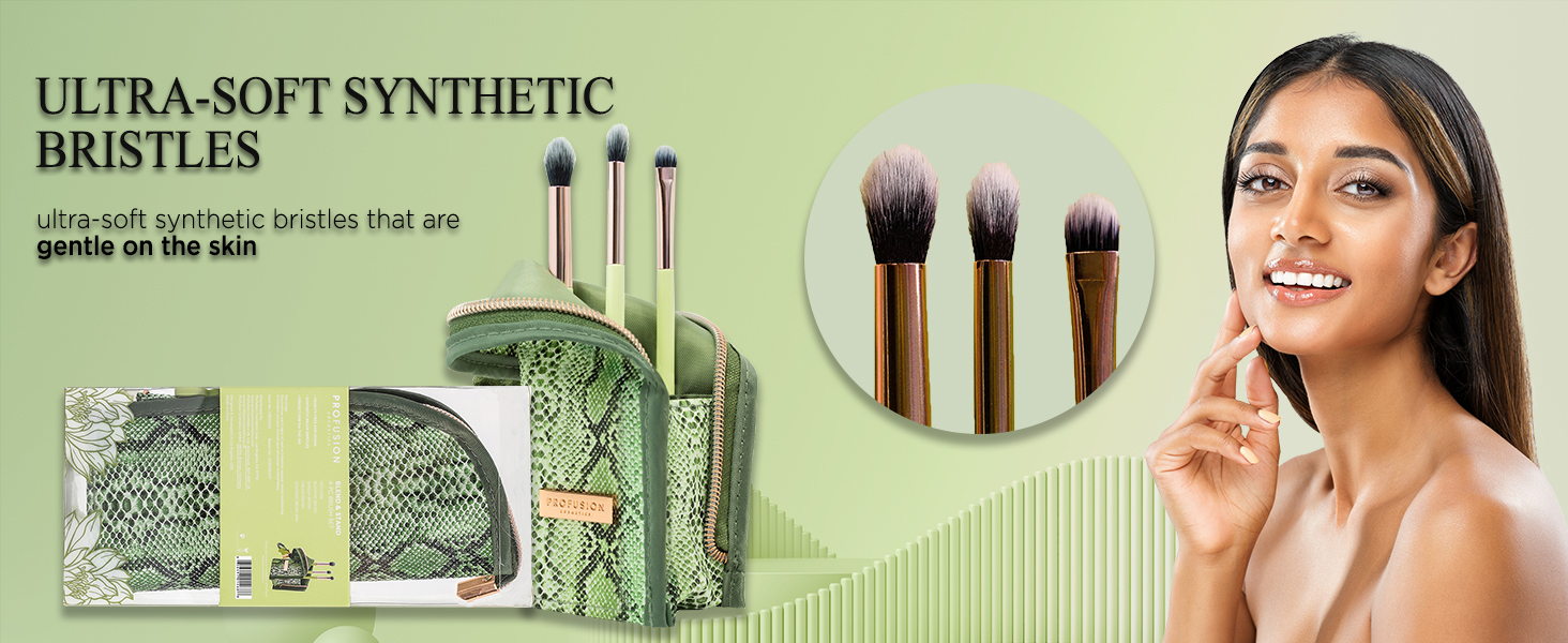 Ultra-soft synthetic bristles