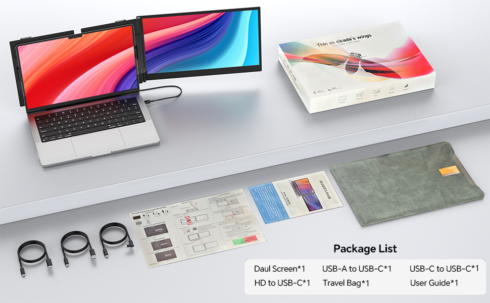 laptop screen extender monitor portable