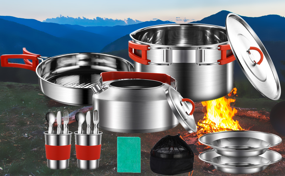 camping cooking equipment