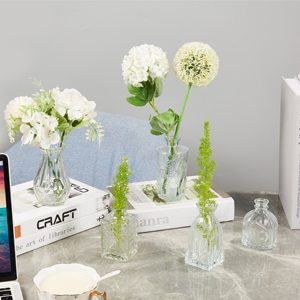 Glass Bud Vase Set of 15 PCS, Mini Vase ... 13 clear vases for centerpieces