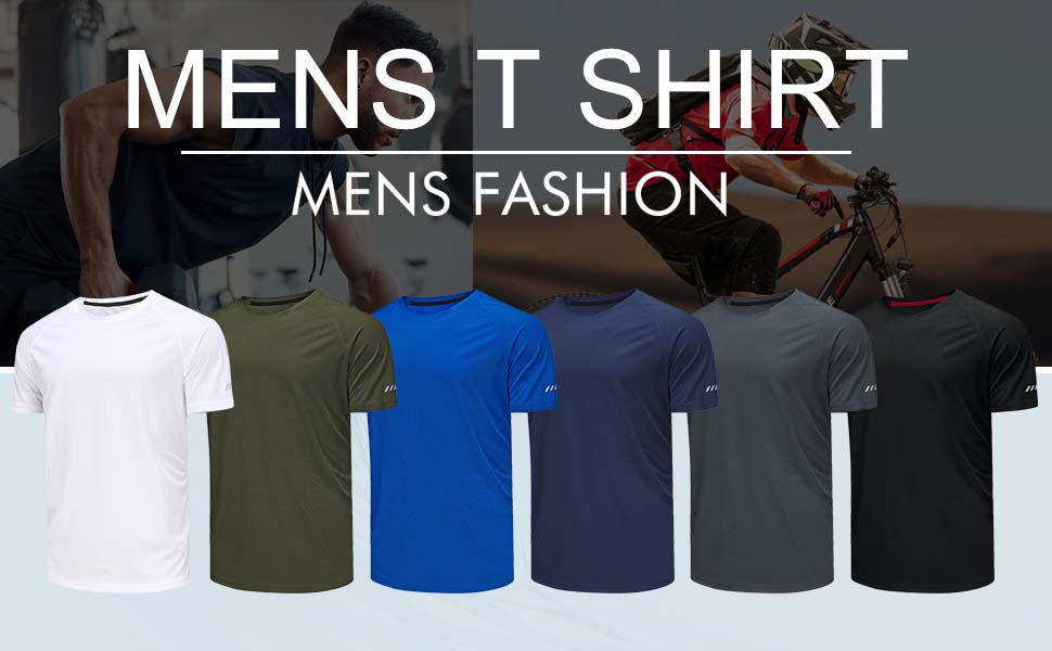 تي شيرتات جري للرجال من زوفلي قمصان عمل رياضية كاجوال بقبة دائرية بدون طوق - عبوة 3 قطع 17 2