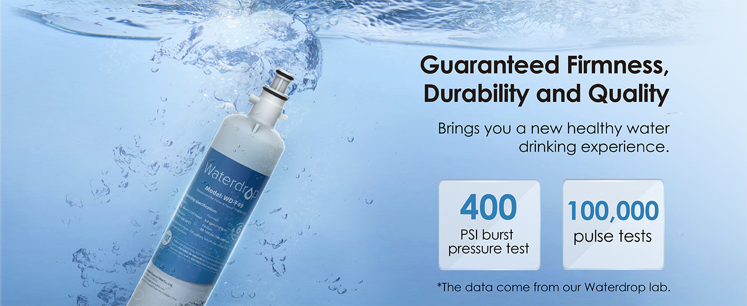 Waterdrop 847200 Refrigerator Water Filter Replacement for