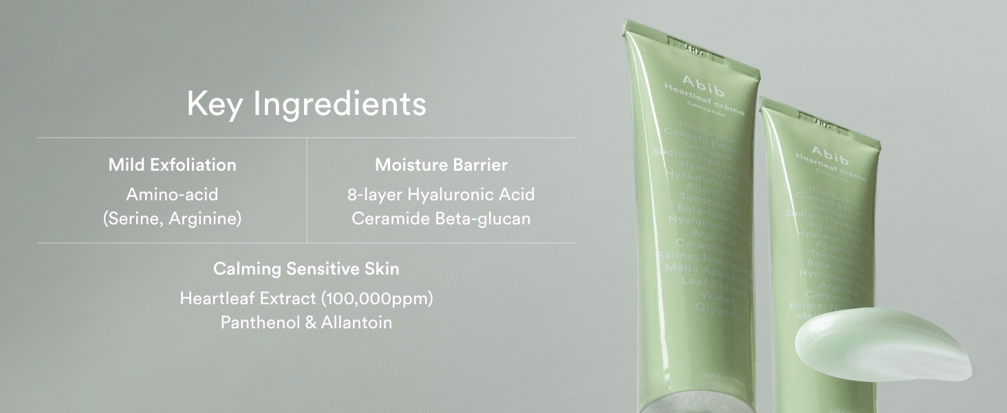 abib, creme, cream, facial cream, heartleaf, facial creme, moisturizer