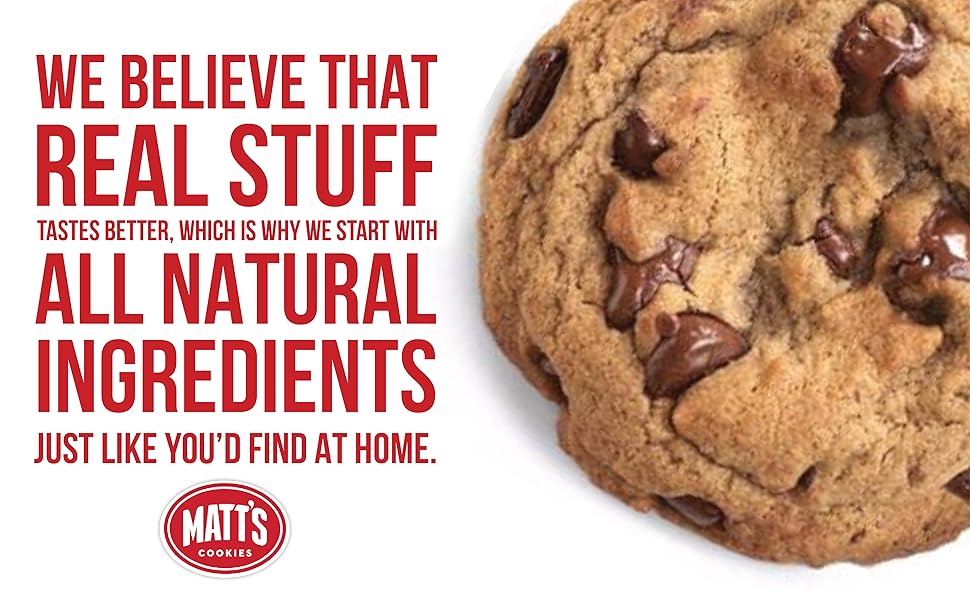 Matt's Bakery Chocolate Chip Cookies SoftBaked, Non