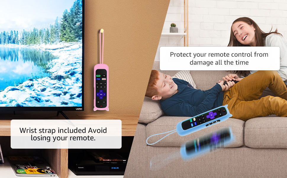 roku remote for roku stick roku remote case roku remote cover glow in the dark