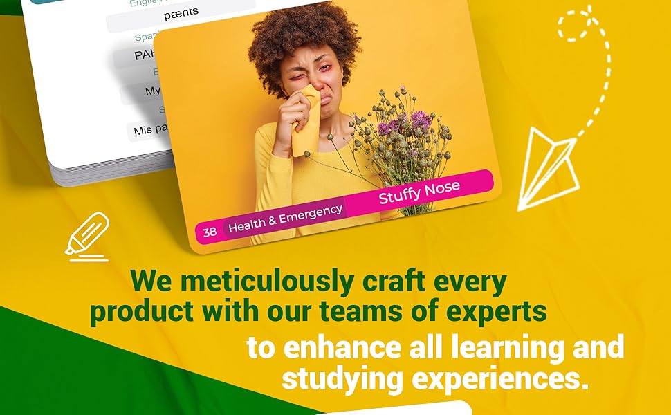 Spanish Vocabulary Flash Cards 75 Beginner Vocab with