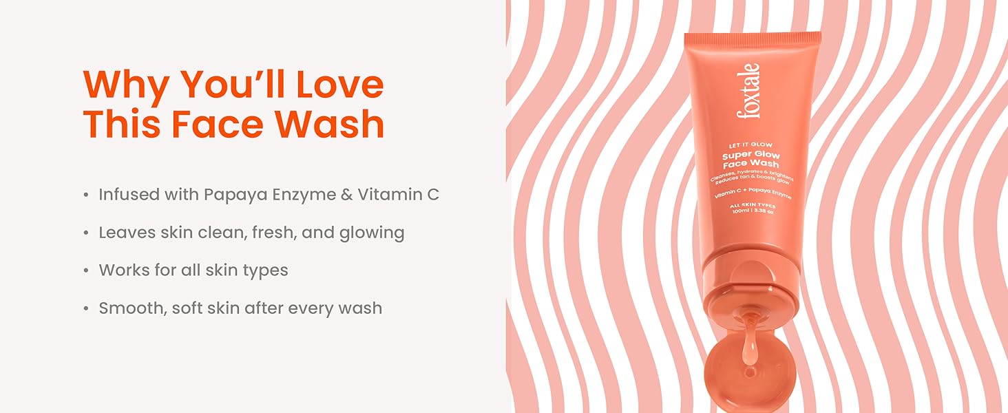 Foxtale super Glow Face Wash