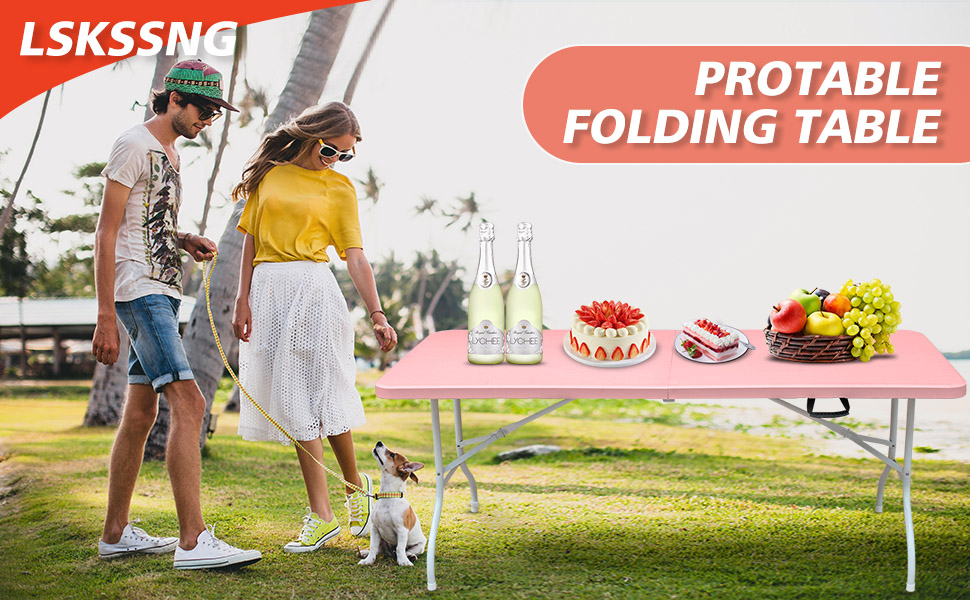6ft folding table