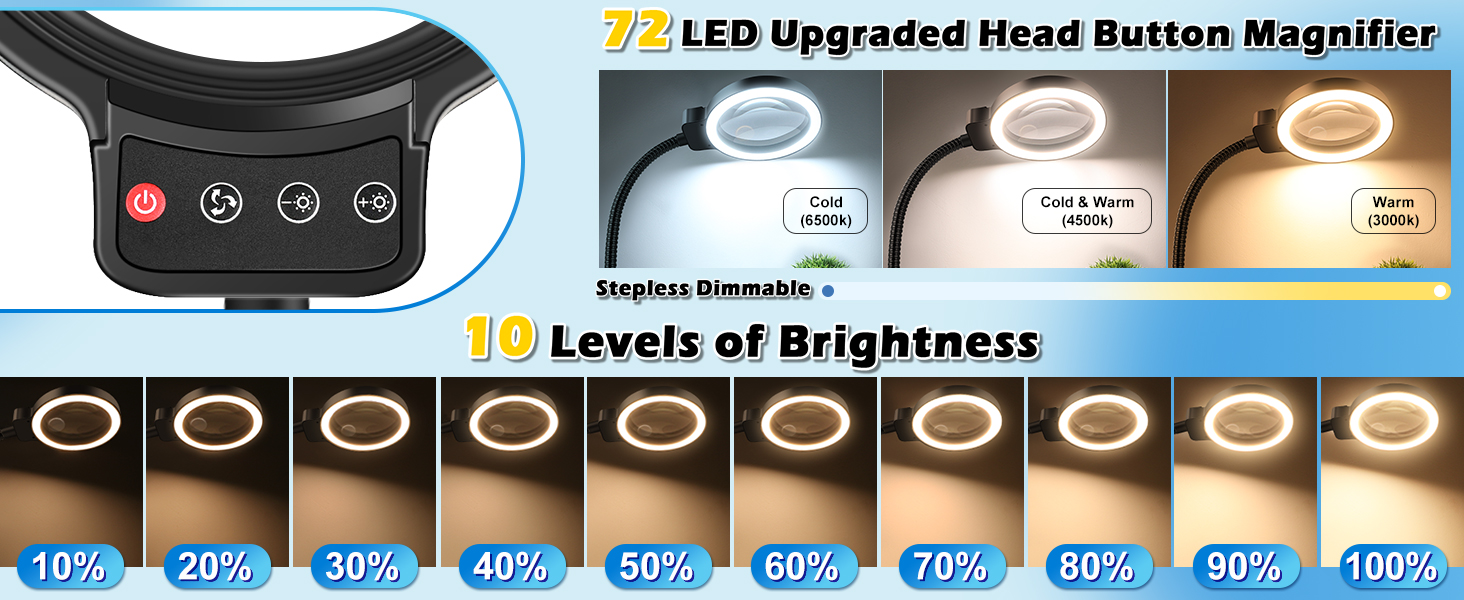 Floor Magnifying Lamp