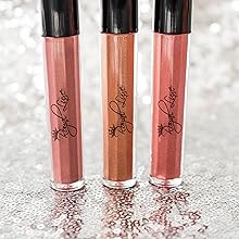 luxe gloss, vacay, bomb girl, goals