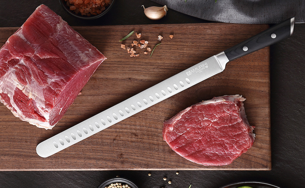 SAMURIKI Brisket Knife Ultimate 12inch Carving Knife
