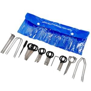 20 Pcs Professional Car Audio Stereo CD Player Radio Removal Keys Tool Kit