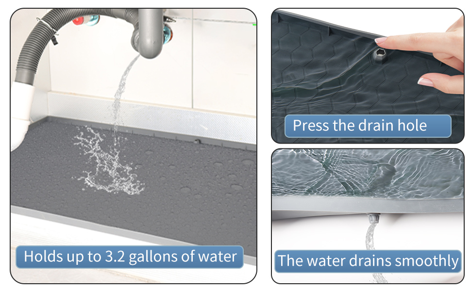 EilIGORSail Under Sink Mat 34" x 22"，MultiPurpose