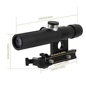 モシンナガン3.5x18 スコープ 1300G耐衝撃 3ポストレティクル Amazon.co.jp: FOCUHUNTER モシンナガン3.5x18 スコープ 1300G耐