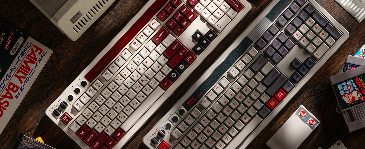 8BitDo Retro 108 Mechanical Keyboard