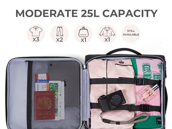 underseat carry on luggage