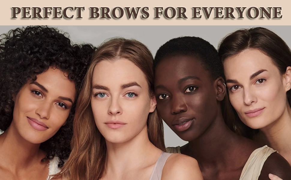 Eyebrow Stamp Stencil Set