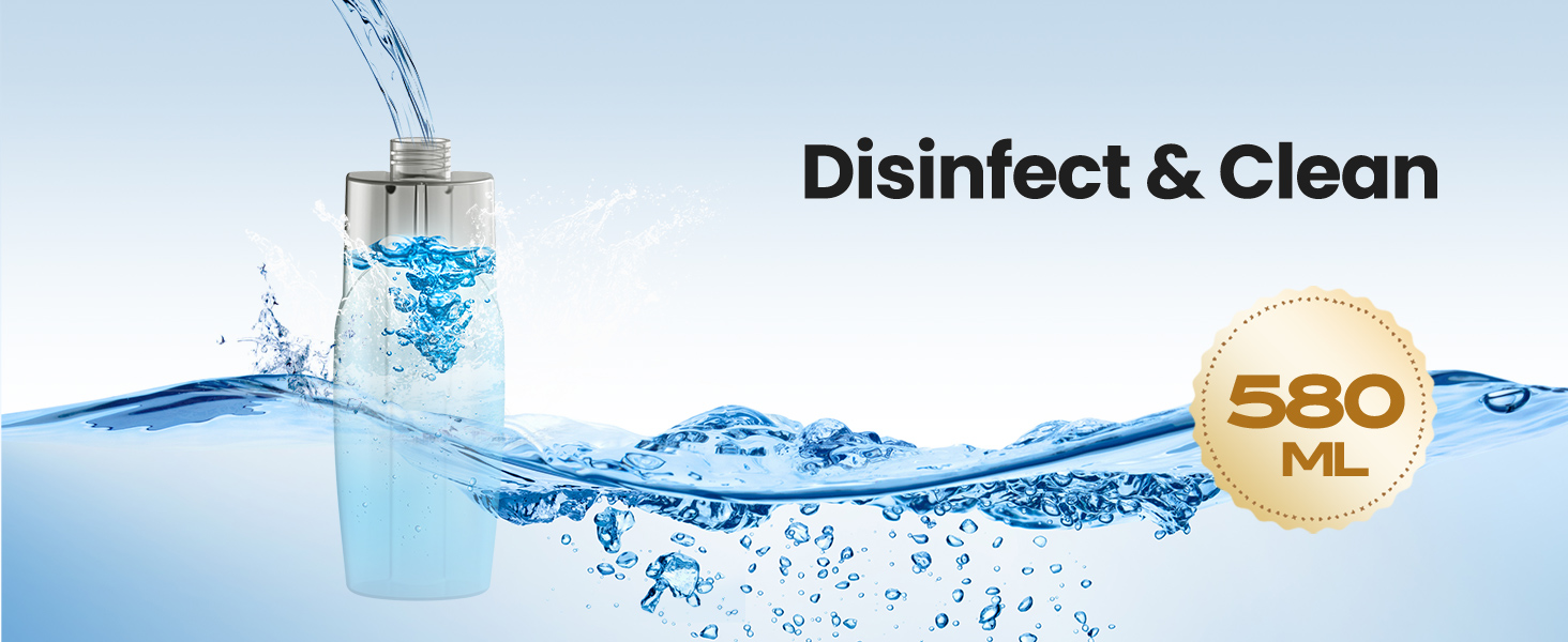 580 ml Large Capacity Water Tank