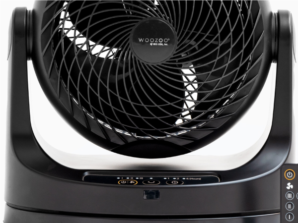 fan with remote, compact fan, mini fan, fan for bedroom, fan for dorm, fan for bathroom, cool fan