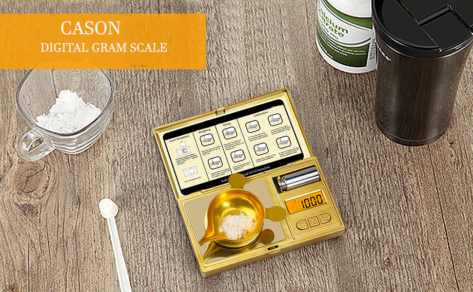 GOLD DIGITAL POCKET SCALE