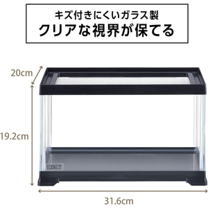 Amazon | EXO TERRA エキゾテラ レプテリアブラック 300Low 小型