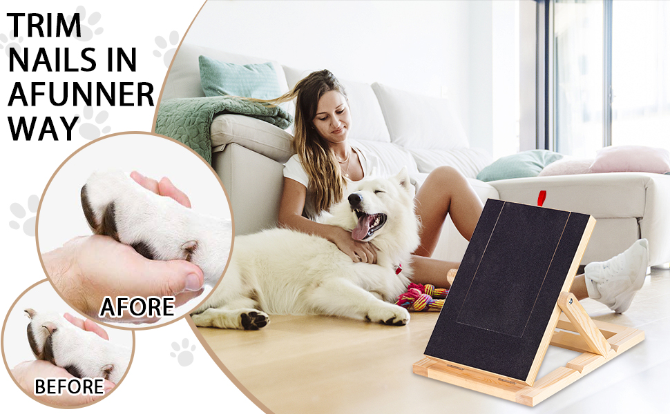Dog Scratch Pad for Nails WHDPETS Anxiety Free Dog Nail