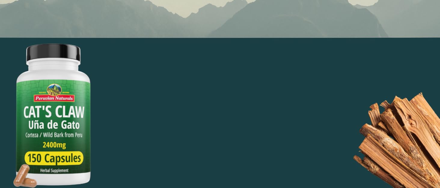 cat claw caps cats claw herb supplement uña de gato organica uxi amarelo