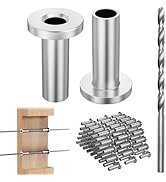 CELYND Cable Railing Protector Sleeves - 50 Pack T316 Stainless Steel Protective Sleeves - 1/8