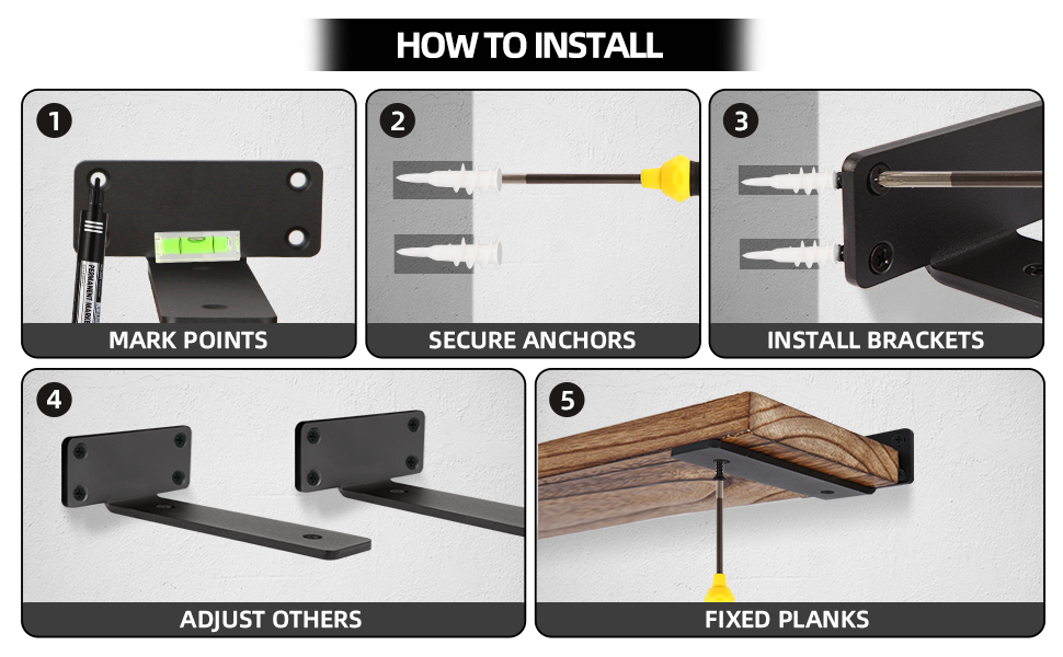 shelf bracket 10inch