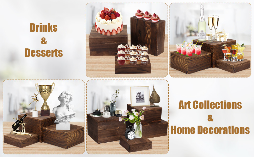 food risers for buffet table