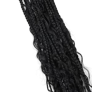 boho box braids