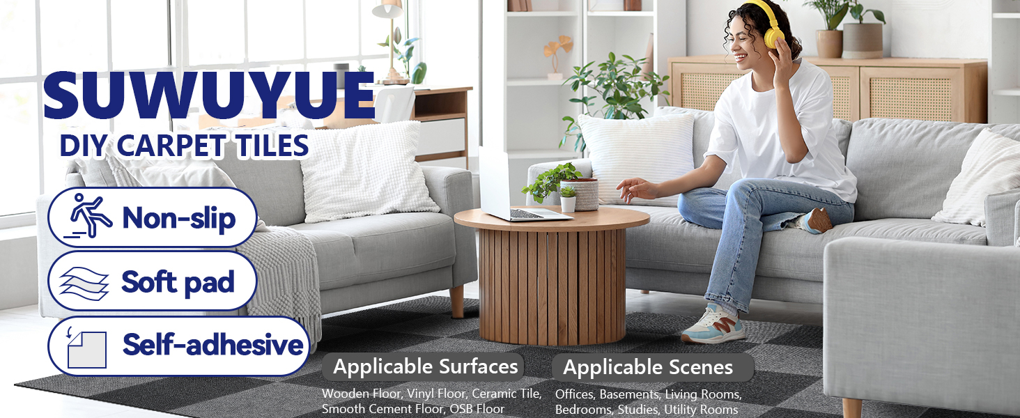 SUWUYUE DIY CARPET TILES