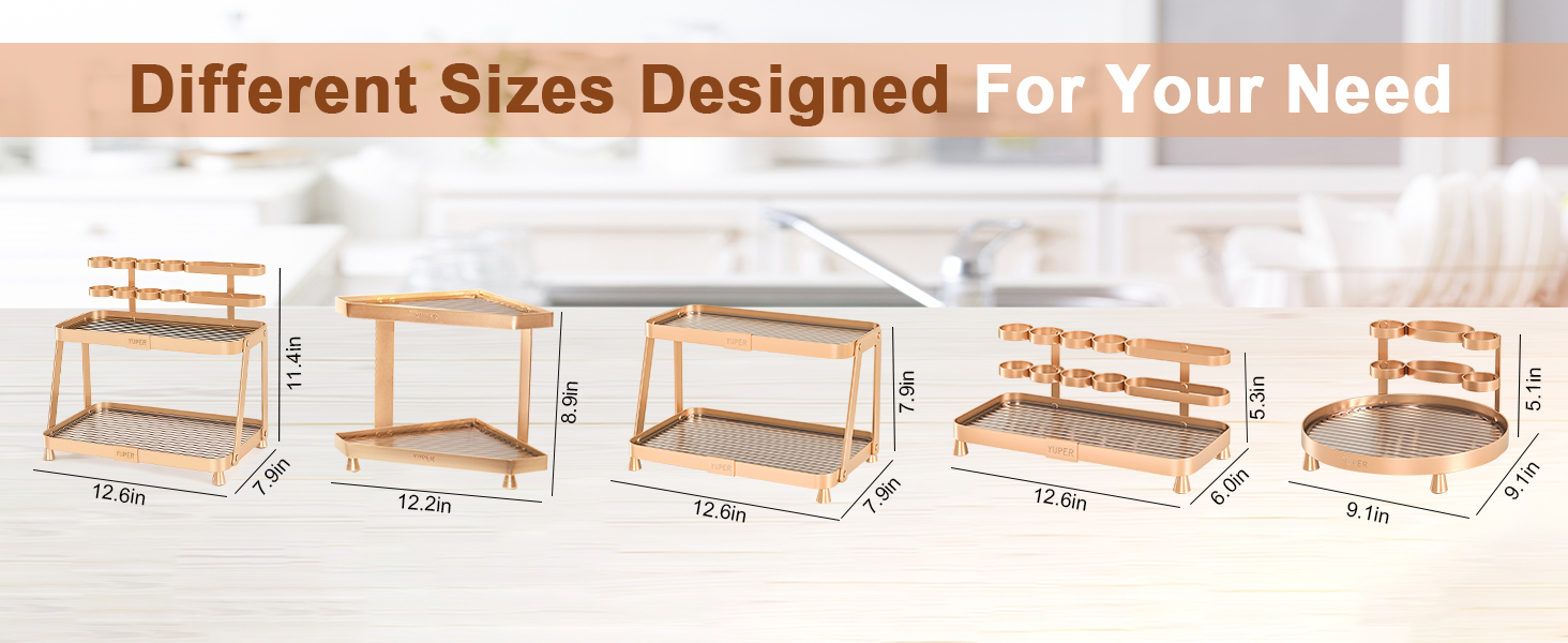 bathroom counter organizer