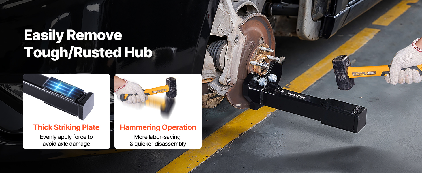 wheel hub removal tool