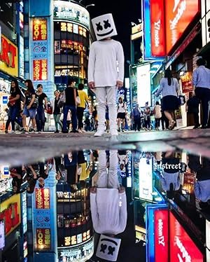 Amazon Co Jp Keyolet 男女兼用 マシュメロ ｔシャツ Marshmello 人気 欧米 電気音 半袖 シャツ 綿 カッコイイ スポーツウェア 演出服 カップル ライブ 応援服 誕生日 プレゼント ファッション