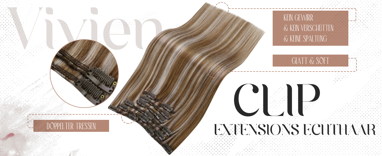 blond echthaar extensions