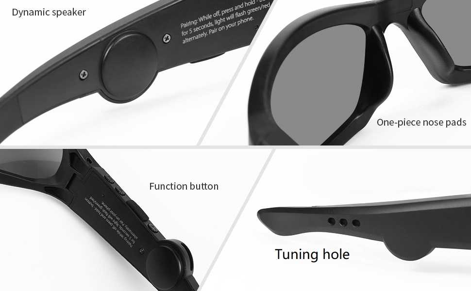 TAYINPLUS Safety work Bluetooth audio glasses headphones