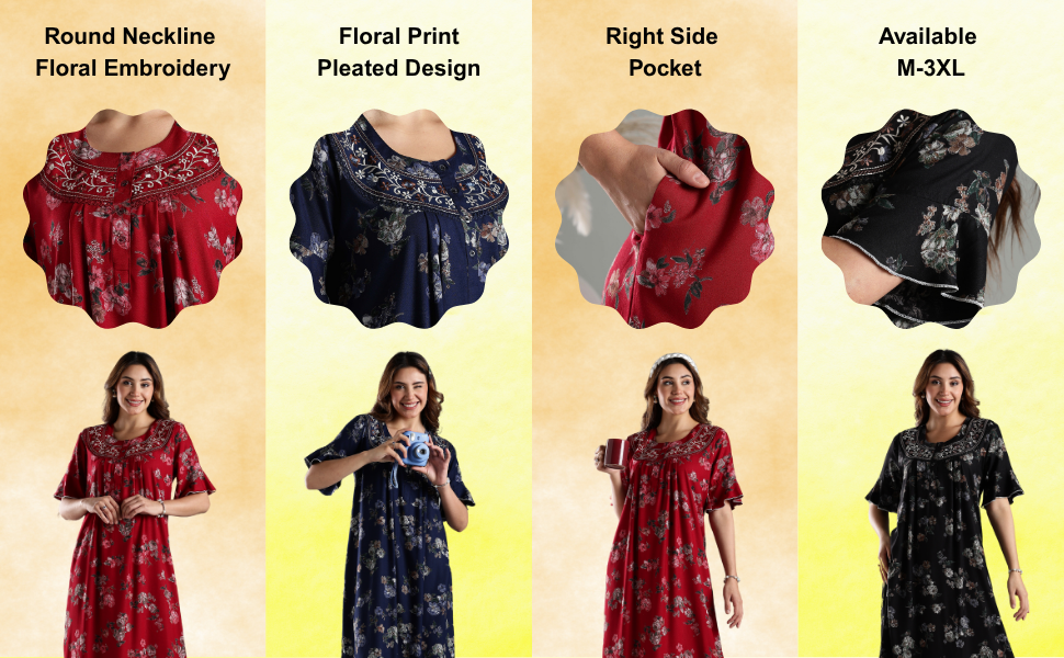 Alpine Nightgown for Women