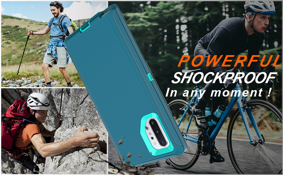 HONGAMY for Samsung Galaxy Note 10 Plus Case, Note 10 Plus