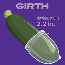 Durex, Extra Sensitive, Girth