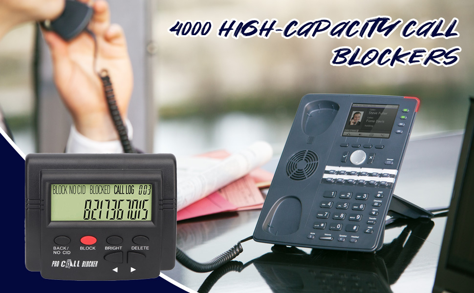 Call Blocker, Box Blocking One Touch Number Block Device