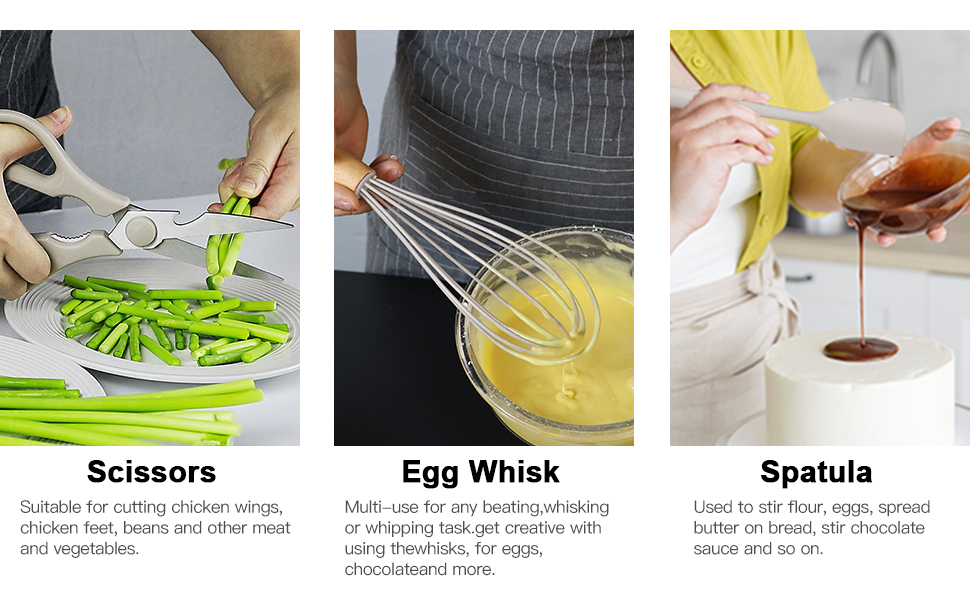 kitchen utensils set