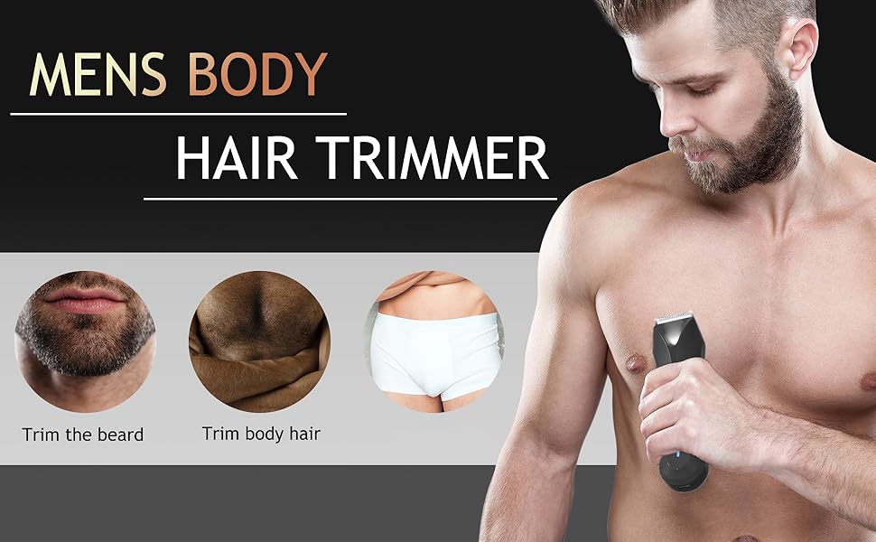 Body Hair Trimmer for Men