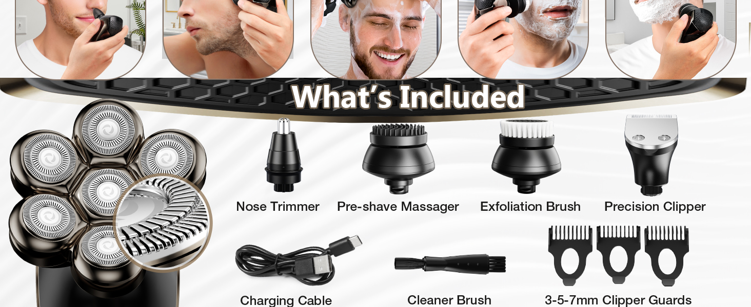 Detachable Head Shavers